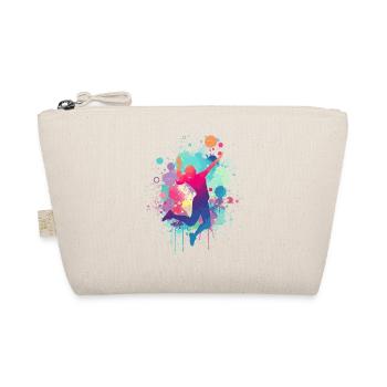 Volleyball player, volleyball, volleyball player - Organic Pouch - nature - Front