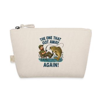 The One Who Escaped Fishing Adventure - Organic Pouch - nature - Front