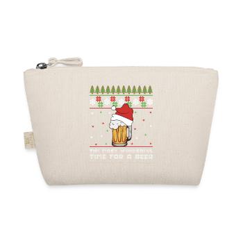 Bière de Noël Pull Moche Noël Alcool Apéro Moche - Trousse biologique - nature - Devant