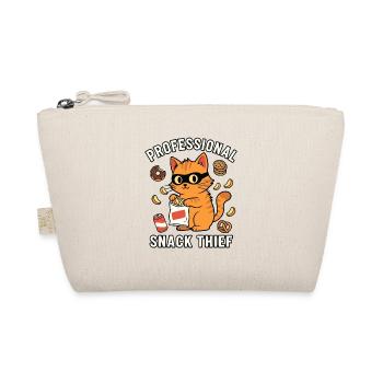Professional Snack Thief Freche Lustige Katze - Bio-Täschchen - Natur - Vorne