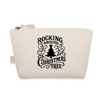 Noël à Noël weihnachten rock’n roll Santa - Trousse biologique - nature - Devant
