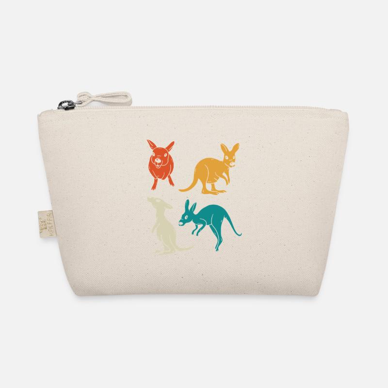 Quatuor de kangourous dans une variété de couleurs Trousse biologique