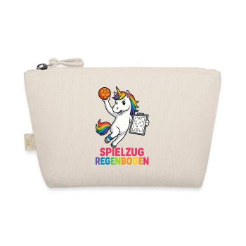 Unicorn Handball Coach, Turn Rainbow - Organic Pouch - nature - Front