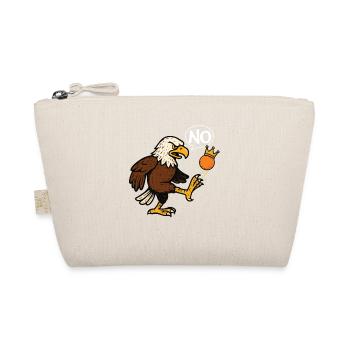 No To Monarchy Patriotic Anti-Authoritarian - Organic Pouch - nature - Front