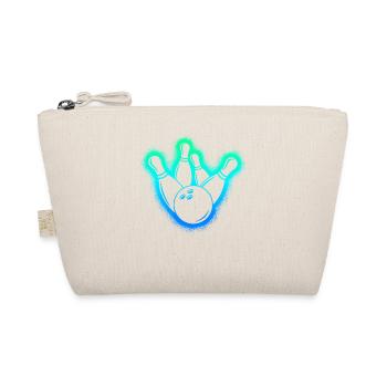 Bowlers Kids Men Boys Bowling - Organic Pouch - nature - Front