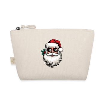 Santa Chill Sonnenbrillen Look - Bio-Täschchen - Natur - Vorne