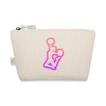 Cheerleading Kinder Damen Mädchen Cheerleader - Bio-Täschchen - Natur - Vorne