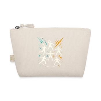 Handball Team Tactics, Circle Runner Defence, Coach - Organic Pouch - nature - Front