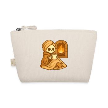 Cozy Kamin Skelett – Warm & Relaxed - Bio-Täschchen - Natur - Vorne