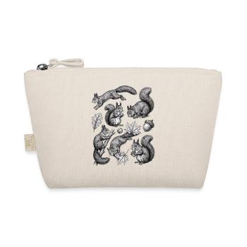 Squirrel Cute Animal for Men Women Kids - Bio-Täschchen - Natur - Vorne