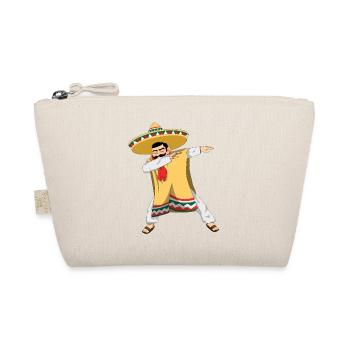 Dab Mexican Man Sombrero Poncho Cinco de Mayo - Trousse biologique - nature - Devant
