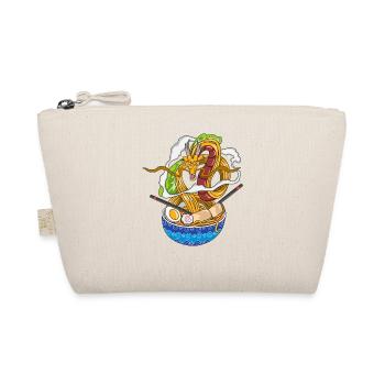 Dragon Ramen Japanese Asian Noodle Foodie Gift  - Organic Pouch - nature - Front