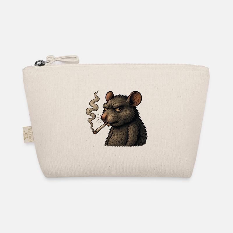 Rauchende Ratte Bio-Täschchen