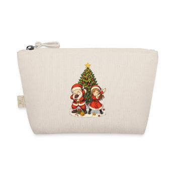 Christmas Dab, Santa Squad, Fun Xmas - Organic Pouch - nature - Front
