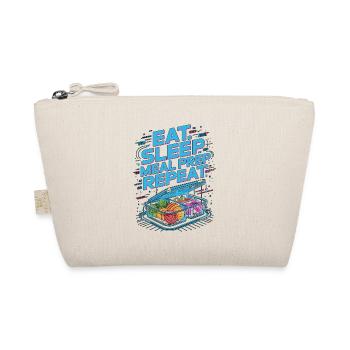 Nutritionist Eat Sleep Meal Prep Repeat Dietitian - Organic Pouch - nature - Front
