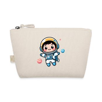 Little Astronaut - Organic Pouch - nature - Front