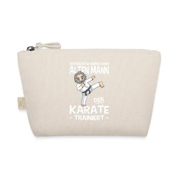 Karate Training Gifts Karate Training - Organic Pouch - nature - Front