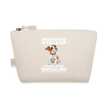 Jack Russell Terrier Hundehalter Hundeliebhaber  - Bio-Täschchen - Natur - Vorne