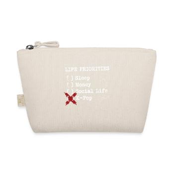 La K-pop est ma seule priorité - Trousse biologique - nature - Devant