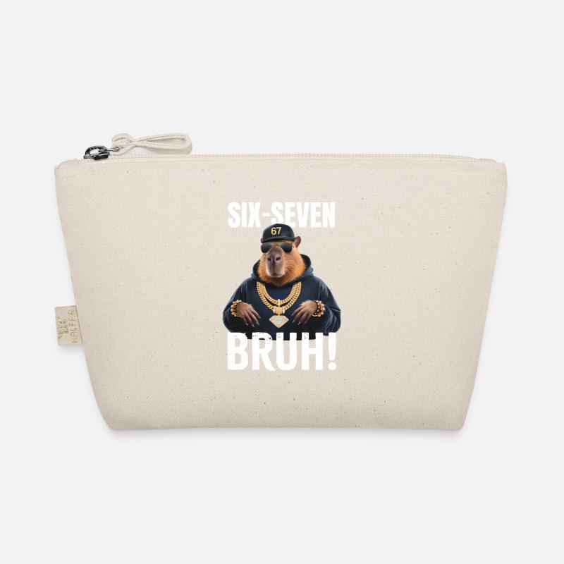 Capyara Sechs Sieben Bio-Täschchen