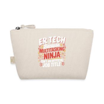 Tech Ninja: Multitasking Humor - Organic Pouch - nature - Front
