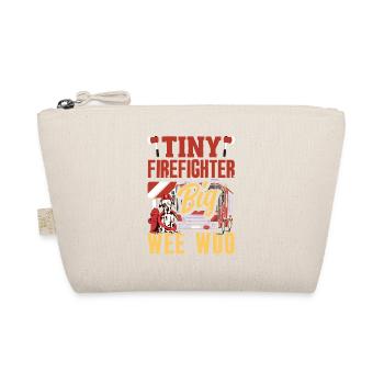 Wee Woo Squad Fire Tiny Firefighter - Organic Pouch - nature - Front