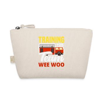 Wee Woo Squad Fire Tiny Firefighter - Organic Pouch - nature - Front