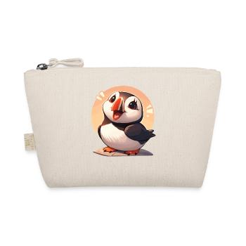 Puffin Papageientaucher - Bio-Täschchen - Natur - Vorne