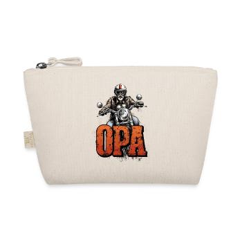OPA Biker Grandfather Motorcycle - Organic Pouch - nature - Front
