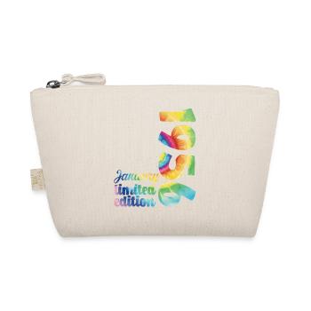 Anniversaire Janvier 1956 Cadeau Tie And Dye Tee - Trousse biologique - nature - Devant