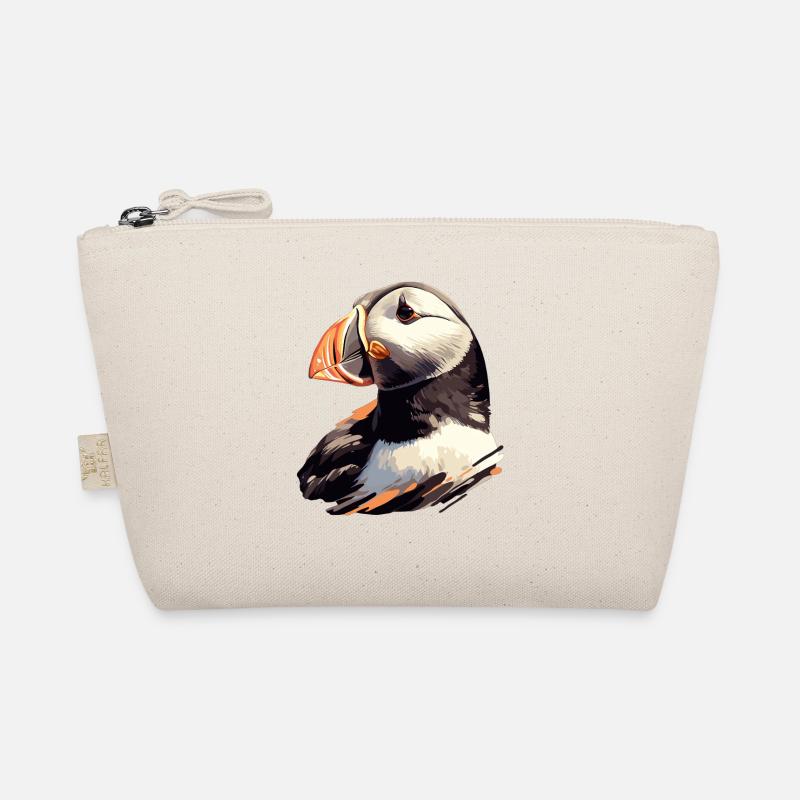 Puffin Papageientaucher - Bio-Täschchen - Natur