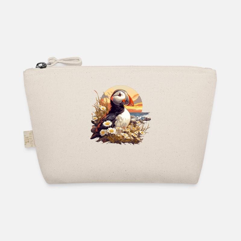 Puffin Papageientaucher - Bio-Täschchen - Natur
