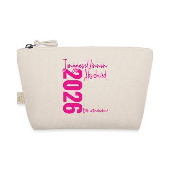 Hen Party 2026 Please sign! - Organic Pouch - nature - Front