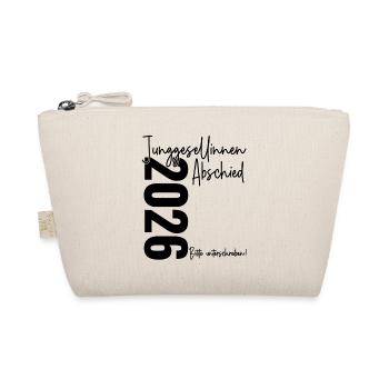 Hen Party 2026 Please sign! - Organic Pouch - nature - Front