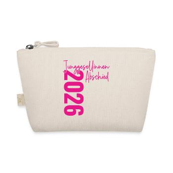 Bachelorette Party 2026 Bachelorette Signatures - Organic Pouch - nature - Front