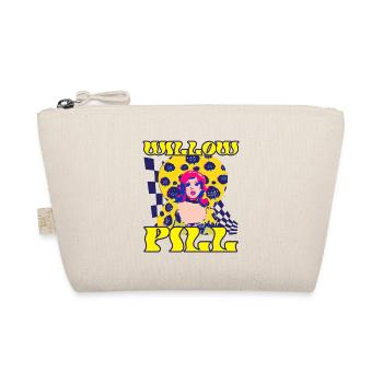 Vivid Pop Art Neon Fashion Queen - Organic Pouch - nature - Front