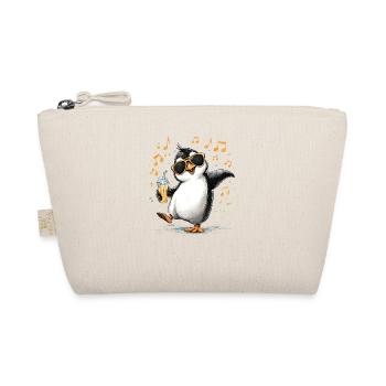 Pingouin d’été avec lunettes de soleil - Trousse biologique - nature - Devant