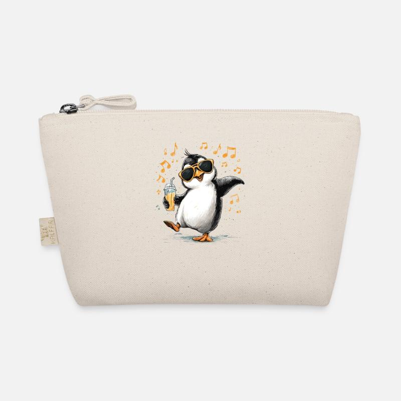 Pingouin d’été avec lunettes de soleil Trousse biologique