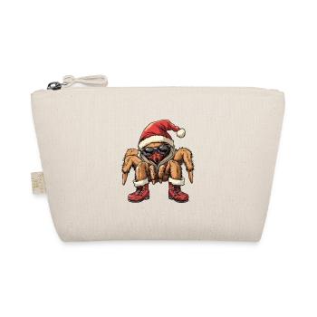 Tarantula Weihnachten Winter - Bio-Täschchen - Natur - Vorne