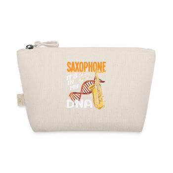 Saxophone dans mon ADN Hobby Saxophoniste Saxophone - Trousse biologique - nature - Devant