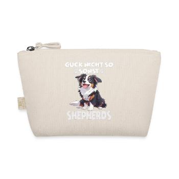 Berger australien propriétaire de chien en promenade australienne - Trousse biologique - nature - Devant