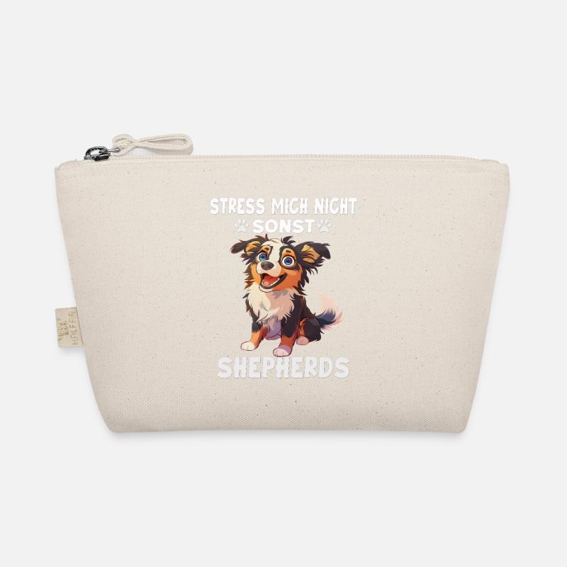 Australian Shepherd Gassi T Hundehalter Geschenk - Bio-Täschchen - Natur