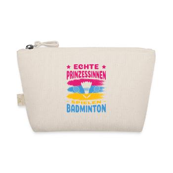 Badmintonspieler Geschenke Badminton Outfits - Bio-Täschchen - Natur - Vorne