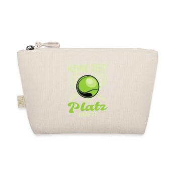 Tennisspieler Geschenke Tennis Sprüche Outfits - Bio-Täschchen - Natur - Vorne