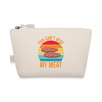 You Can't Beat My Meat Barbecue Grilling BBQ  - Bio-Täschchen - Natur - Vorne