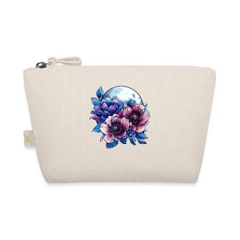 Moonflowers in the night glow - Organic Pouch - nature - Front