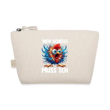 I have to fuck funny chicken sarcasm humor - Organic Pouch - nature - Front