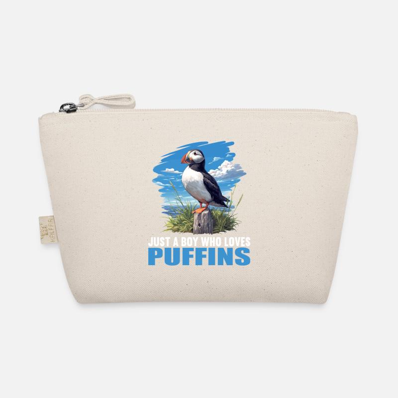 Puffin Papageientaucher - Bio-Täschchen - Natur