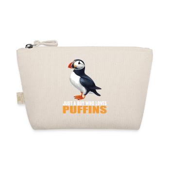 Puffin Papageientaucher - Bio-Täschchen - Natur - Vorne
