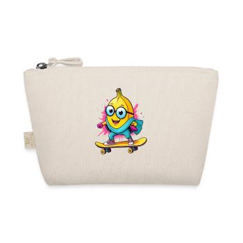 Patineur banane avec lunettes - Trousse biologique - nature - Devant